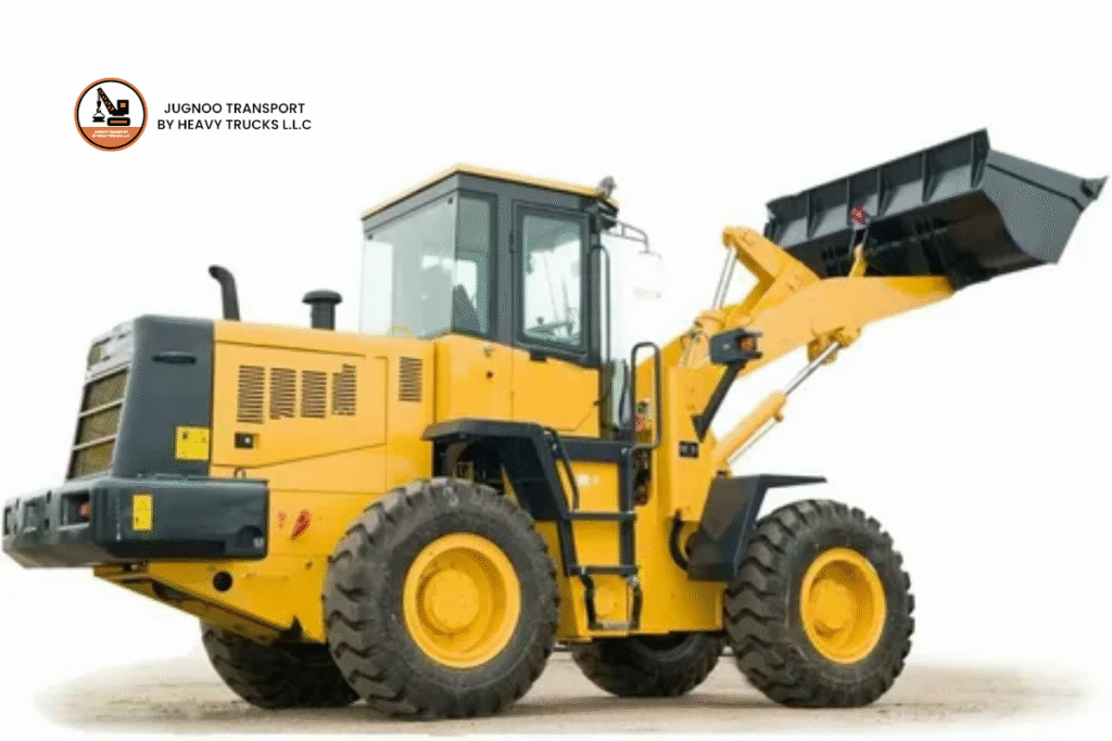 boom loader rental dubai