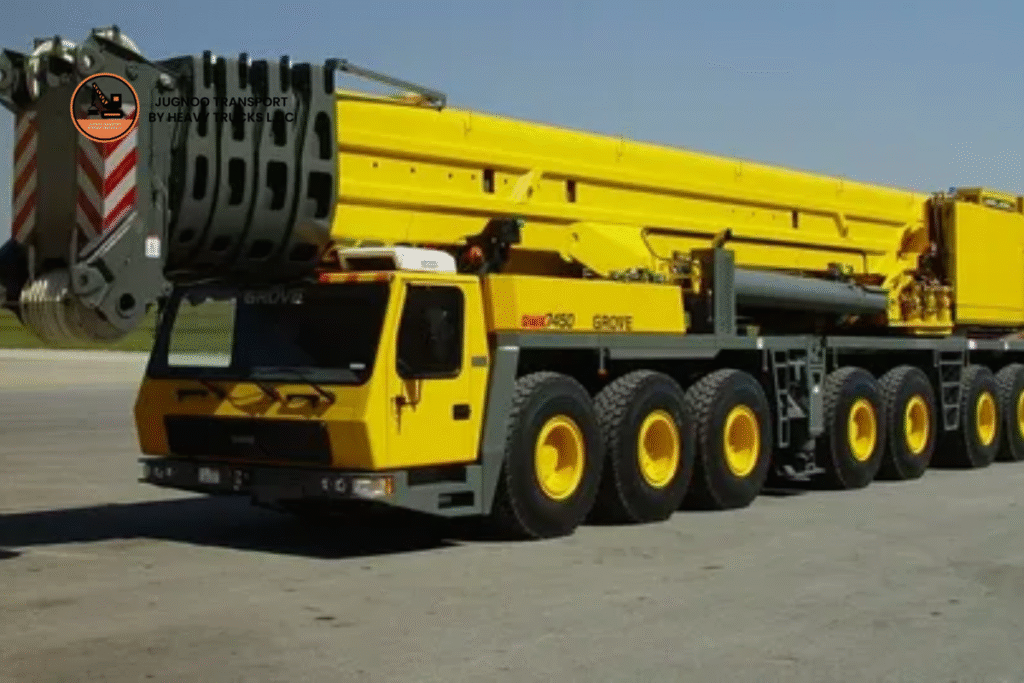 550 ton all terrain rental