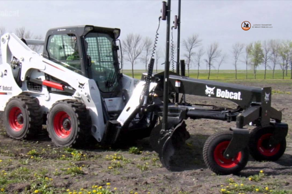 Bobcat boom loader